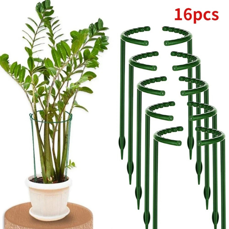 Gardening Tools Holder - 플라스틱 식물 지지대 꽃 온실 배열