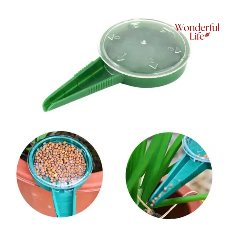1개 다기능 종자 파종기 조절 가능한 손잡이형 파종 디 - Fertilizer Dispenser 리뷰 및 가격