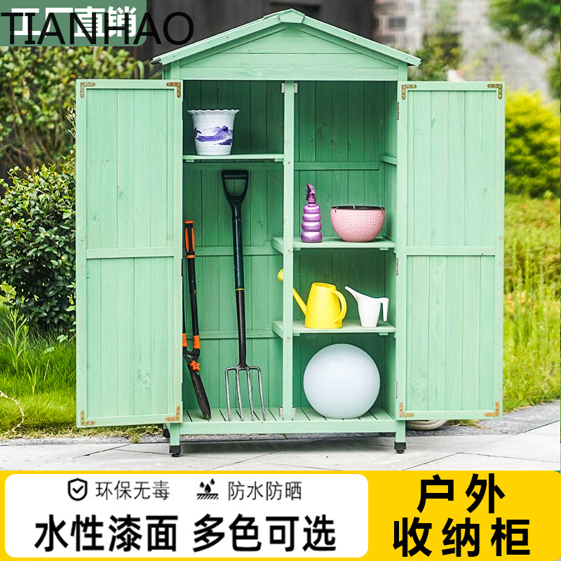 야외용 사물함 원목 방부제 자외선 차단 방수 보관 캐비 - Gardening Tools Wooden 리뷰 및 가격