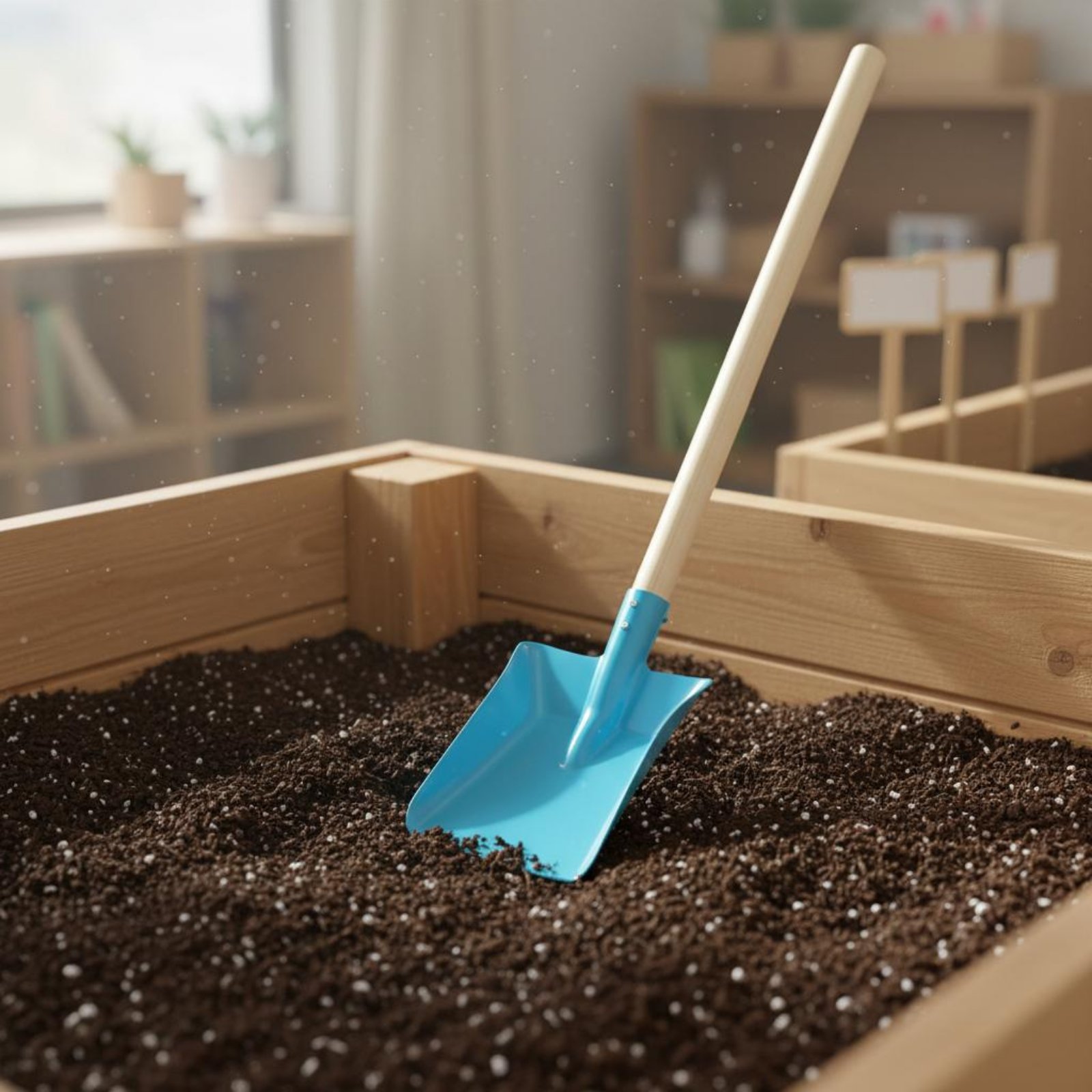 4 조각 어린이 모래 삽 세트 교육용 긴 손잡이 삽 세 - Gardening Tools Long Handle 리뷰 및 가격