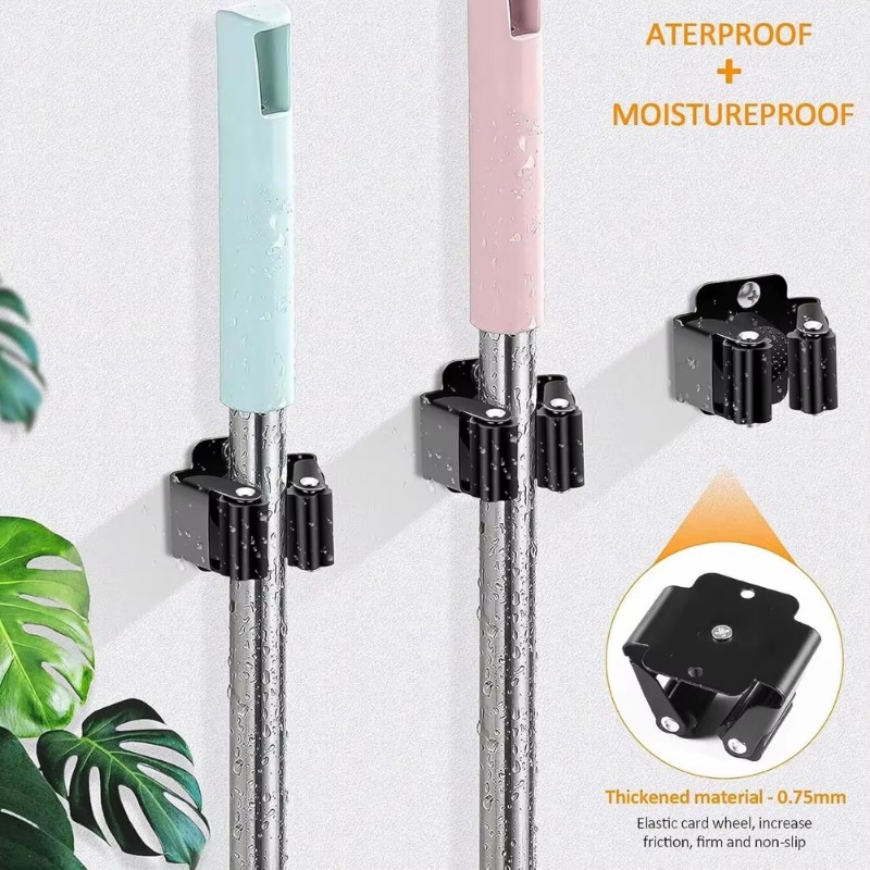 스테인리스 스틸 걸레 걸이 벽걸이형 빗자루 보관 걸이  - Gardening Tools Holder 리뷰 및 가격