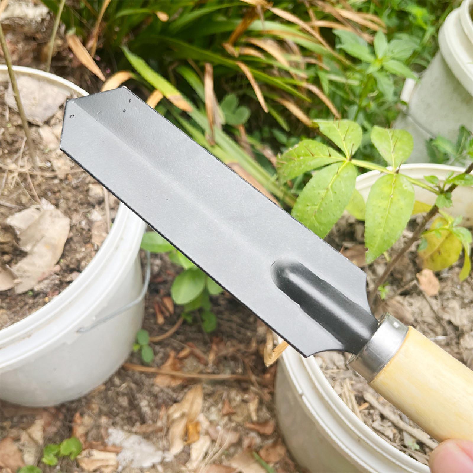 작은 정원용 삽, 목재 손잡이 다기능 원예 도구, 손삽 - Gardening Tools Wooden 리뷰 및 가격