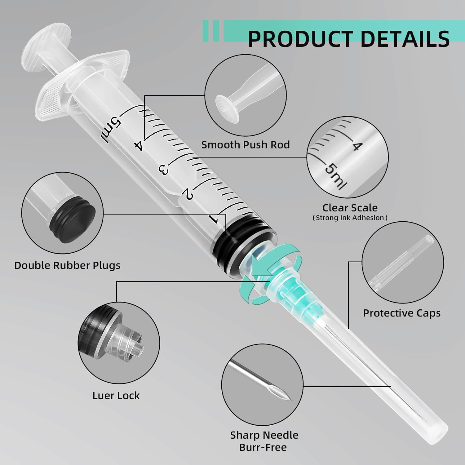 5ml 루어락 주사기, 애완동물 및 농장 동물, 산업용 - Fertilizer Dispenser 리뷰 및 가격