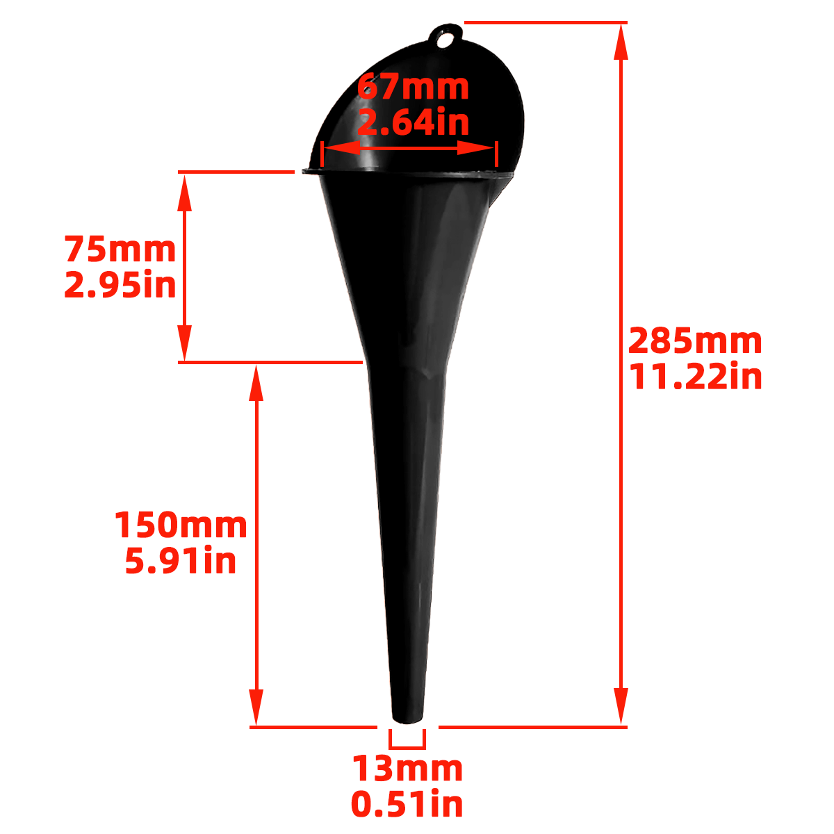 1pc 긴 손잡이 방수 플라스틱 오일 깔때기 연료 차량 - Gardening Tools Long Handle 리뷰 및 가격