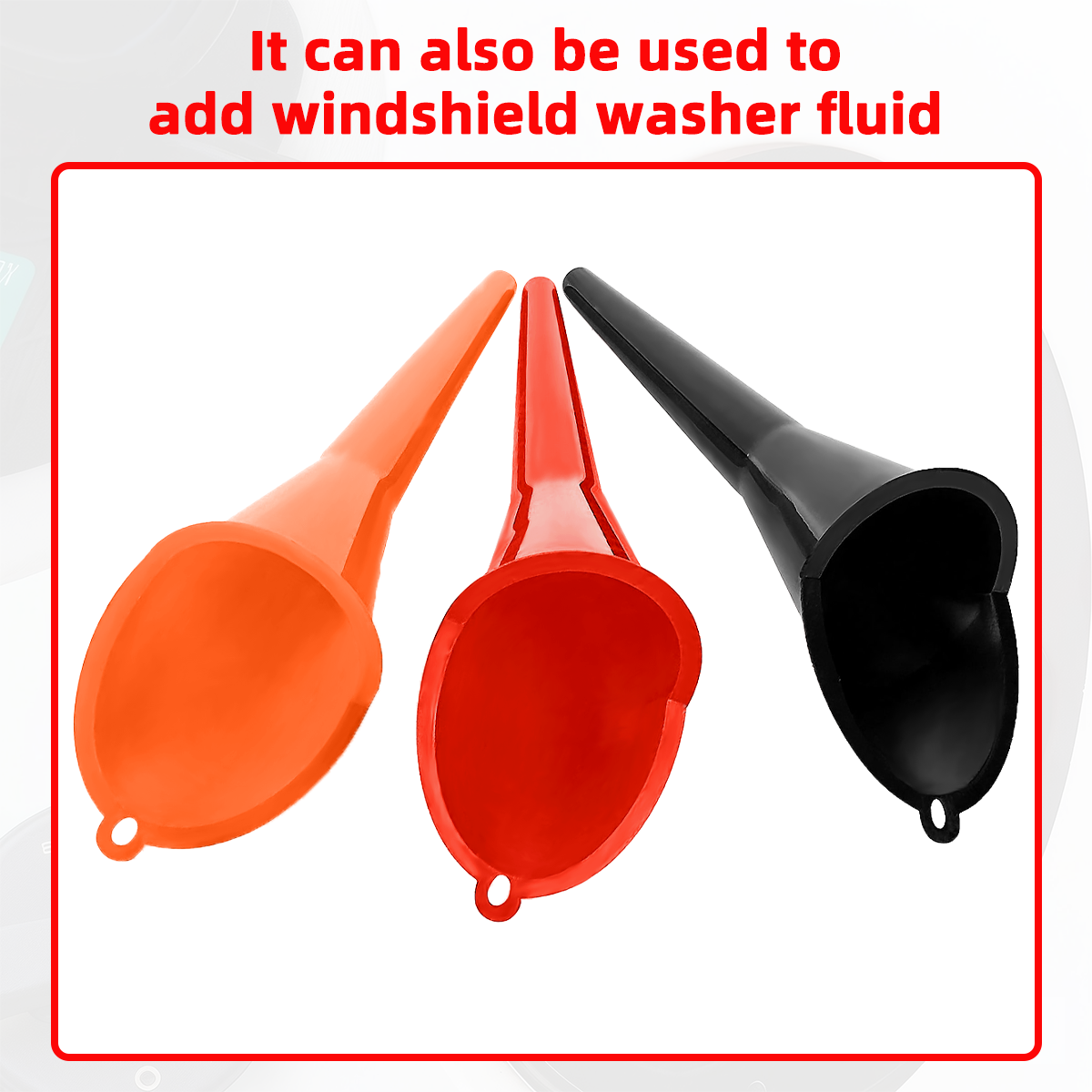 1pc 긴 손잡이 방수 플라스틱 오일 깔때기 연료 차량 - Gardening Tools Long Handle 리뷰 및 가격