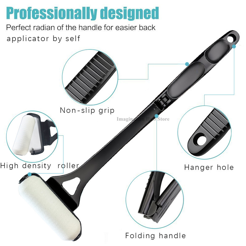 접이식 롱 핸들 백 로션 어플리케이터, 롤러형 자외선  - Gardening Tools Long Handle 리뷰 및 가격