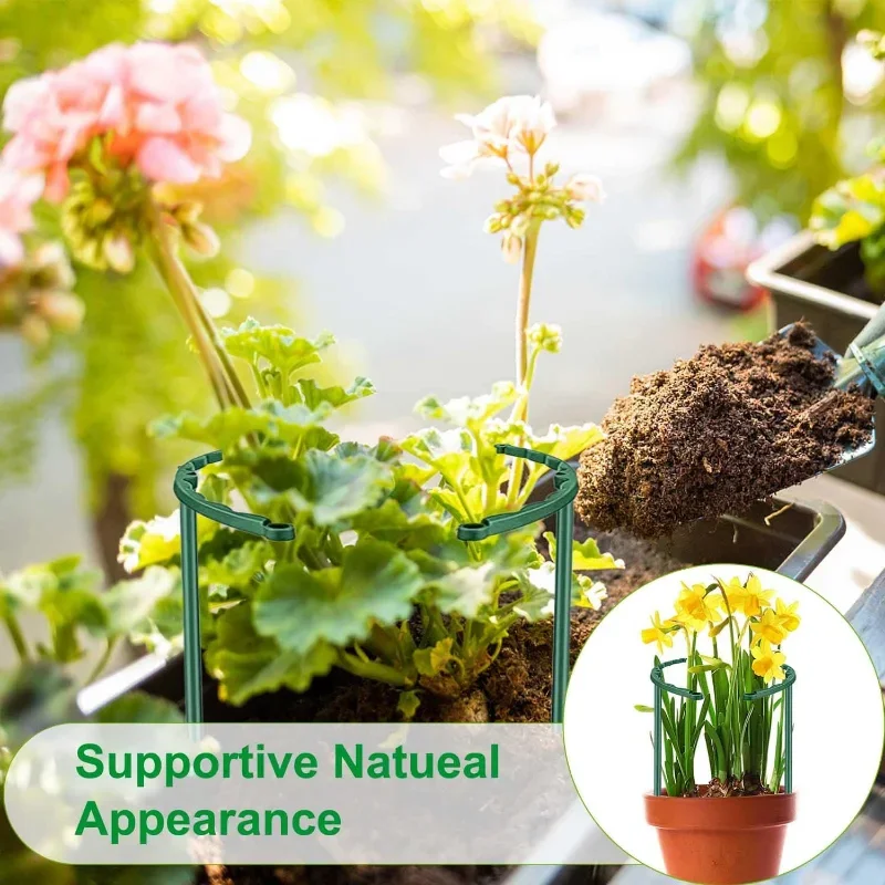 플라스틱 식물 지지대 꽃 온실 배열 고정 막대 홀더 정 - Gardening Tools Holder 리뷰 및 가격