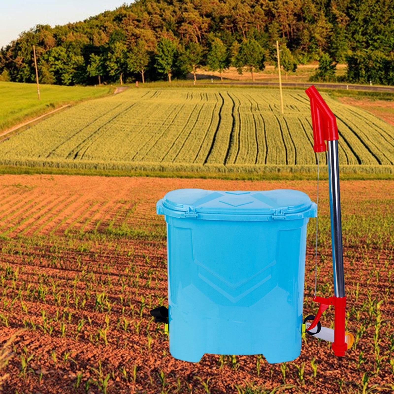 비료 살포기 백팩형 대형 버킷 수동식 비료 살포기, 현 - Fertilizer Dispenser 리뷰 및 가격