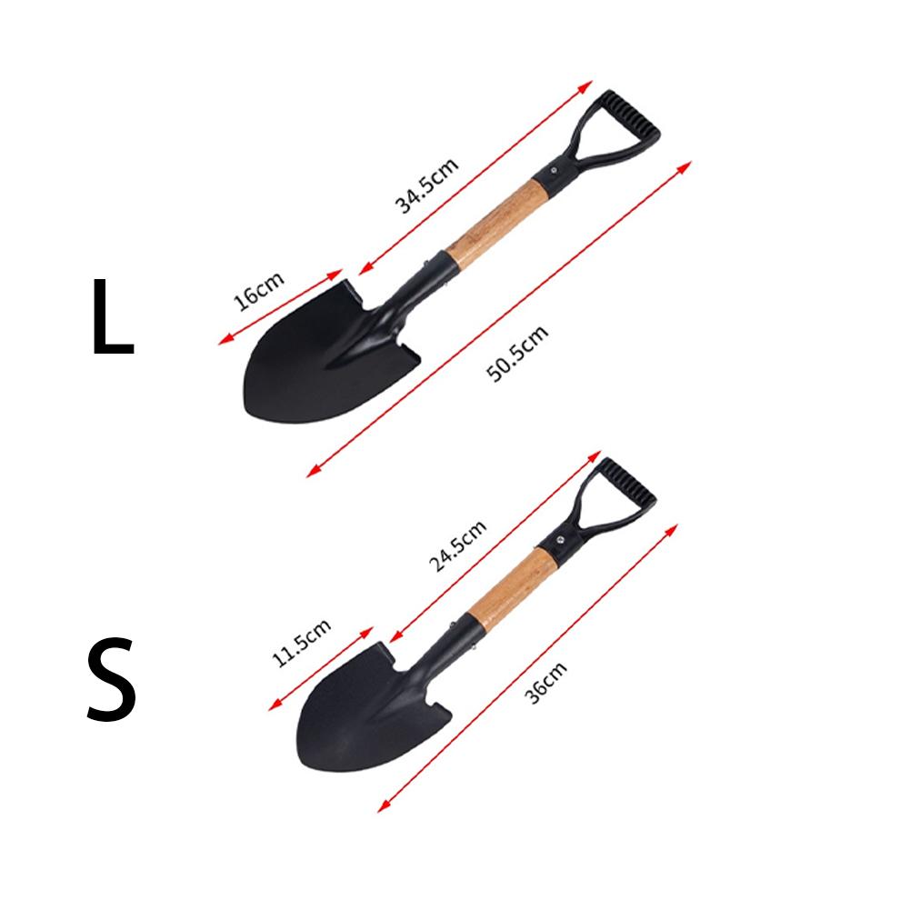 36cm 정원 삽 나무 손잡이가 있는 스테인레스 스틸  - Gardening Tools For Beginners 리뷰 및 가격