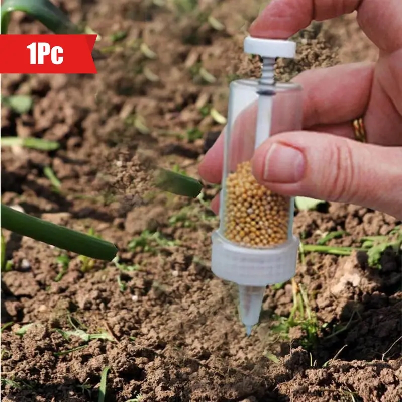 1pc 휴대용 씨앗 디스펜서, 정원 심기, 꽃 냄비 및 - Fertilizer Dispenser 리뷰 및 가격