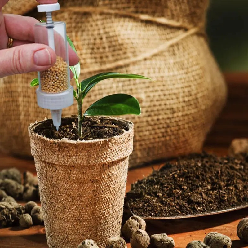 1pc 휴대용 씨앗 디스펜서, 정원 심기, 꽃 냄비 및 - Fertilizer Dispenser 리뷰 및 가격