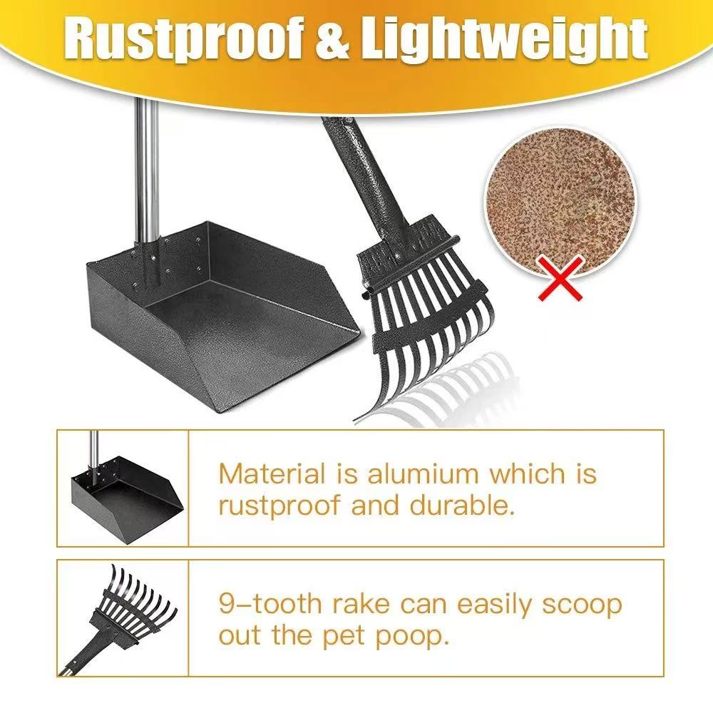 조정 가능한 다기능 애완 동물 Pooper Scoope - Gardening Tools Long Handle 리뷰 및 가격
