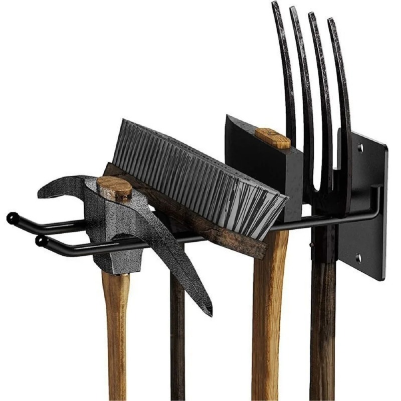 두꺼운 벽걸이형 정원 도구 보관 랙 삽/괭이 정리대/홀 - Gardening Tools Holder 리뷰 및 가격