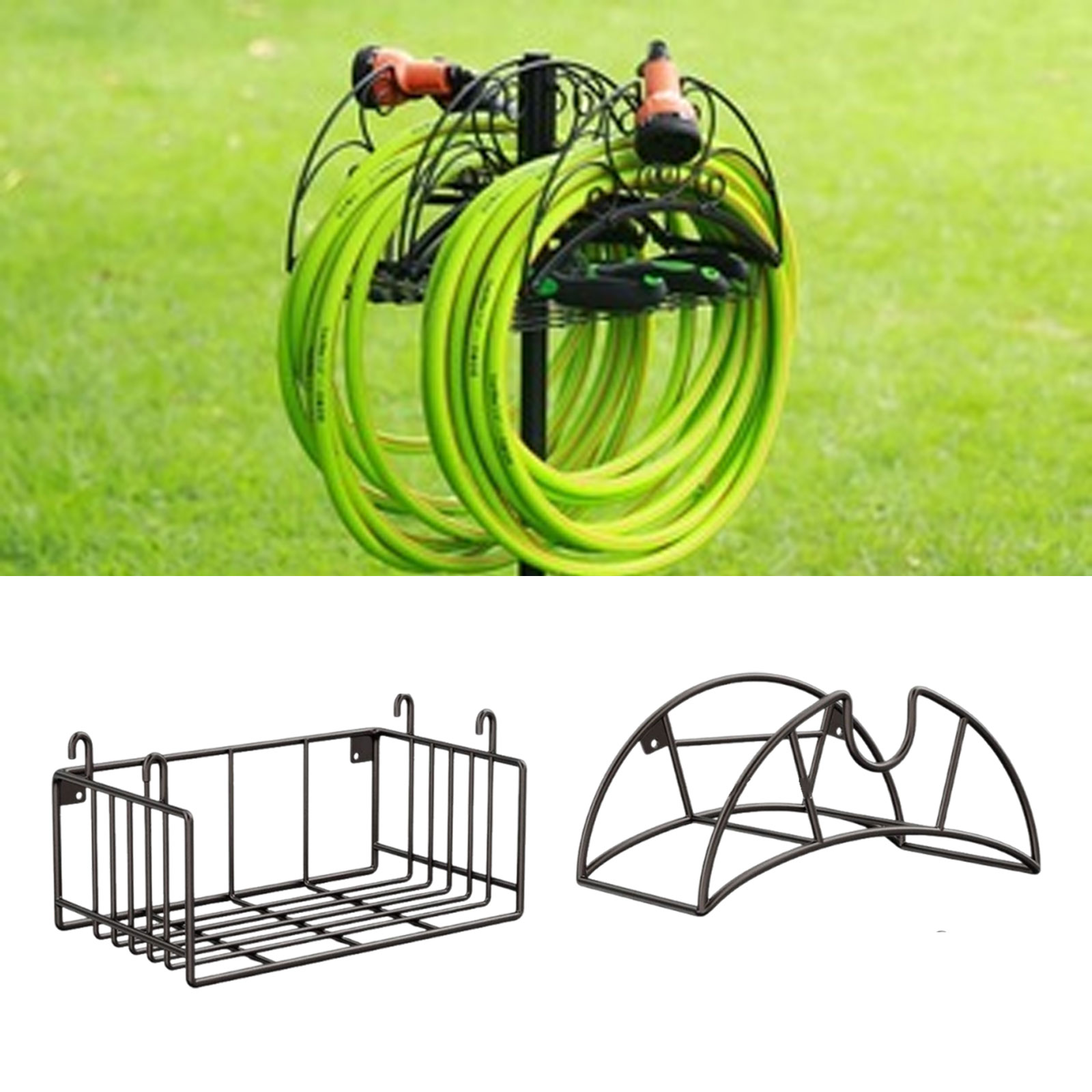 벽걸이 정원 호스 홀더, 공구 정리 브래킷 포함, 튼튼 - Gardening Tools Holder 리뷰 및 가격
