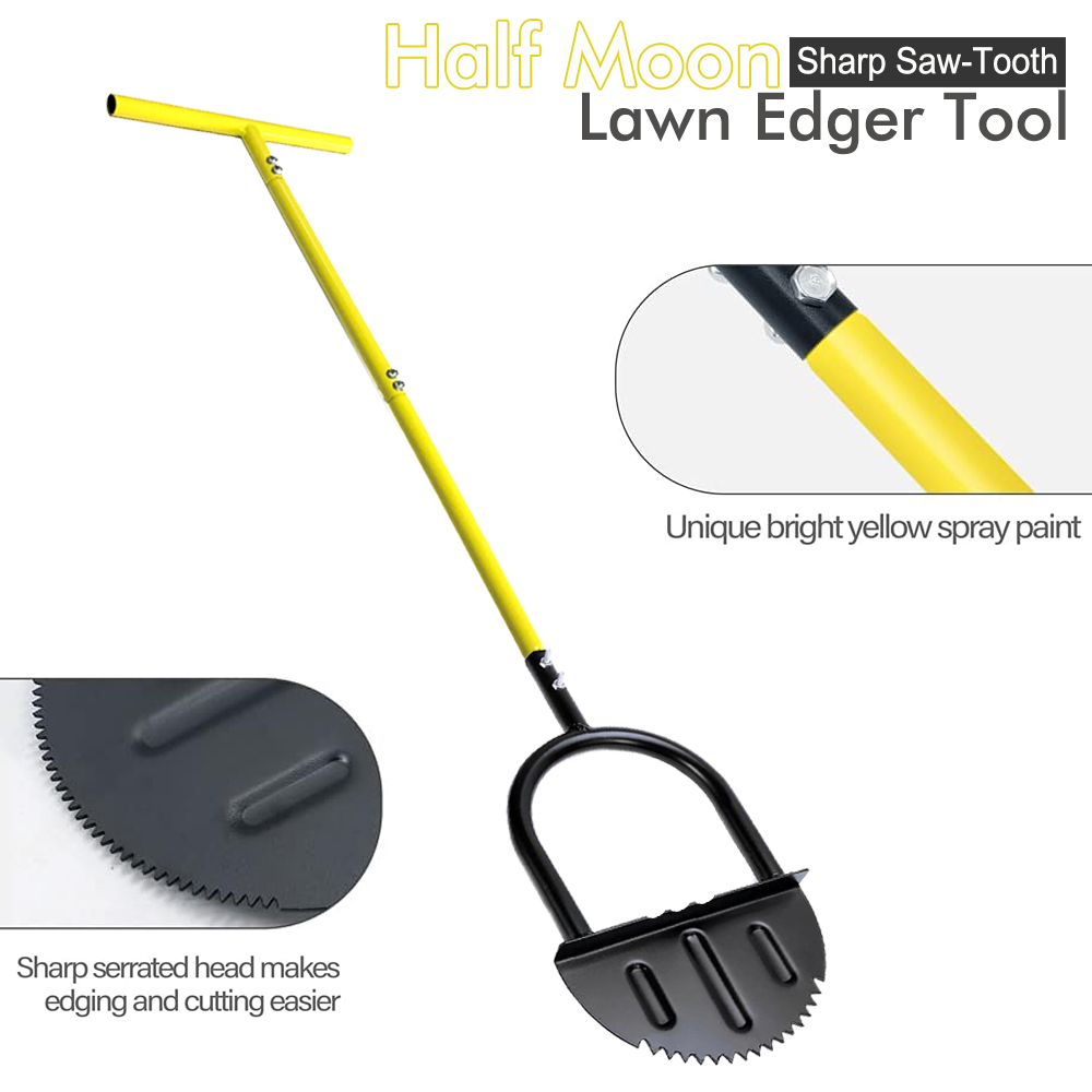 긴 손잡이가 있는 반달형 잔디깎이 – 정원 잔디 다듬기 - Gardening Tools Long Handle 리뷰 및 가격