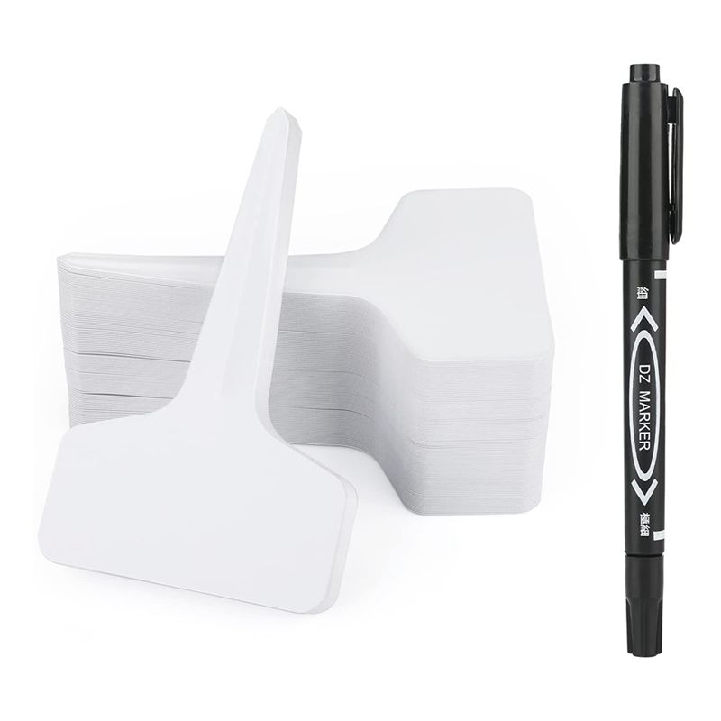 라나 식물 라벨 300개 4인치 플라스틱 식물 이름표  - Gardening Tools With Names 리뷰 및 가격
